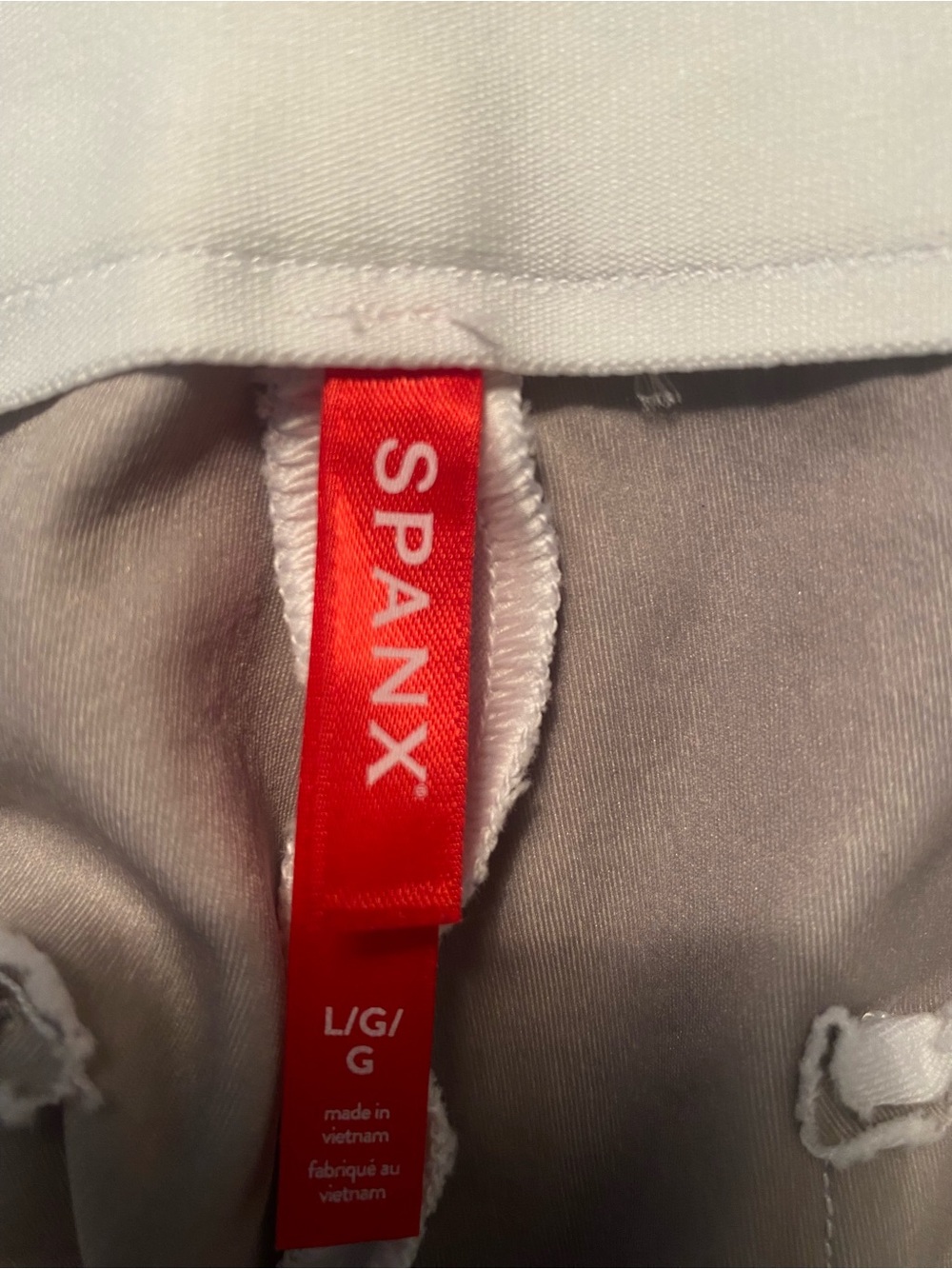 SPANX White Ankle-Length Pull-On Pants - Picture 5 of 6